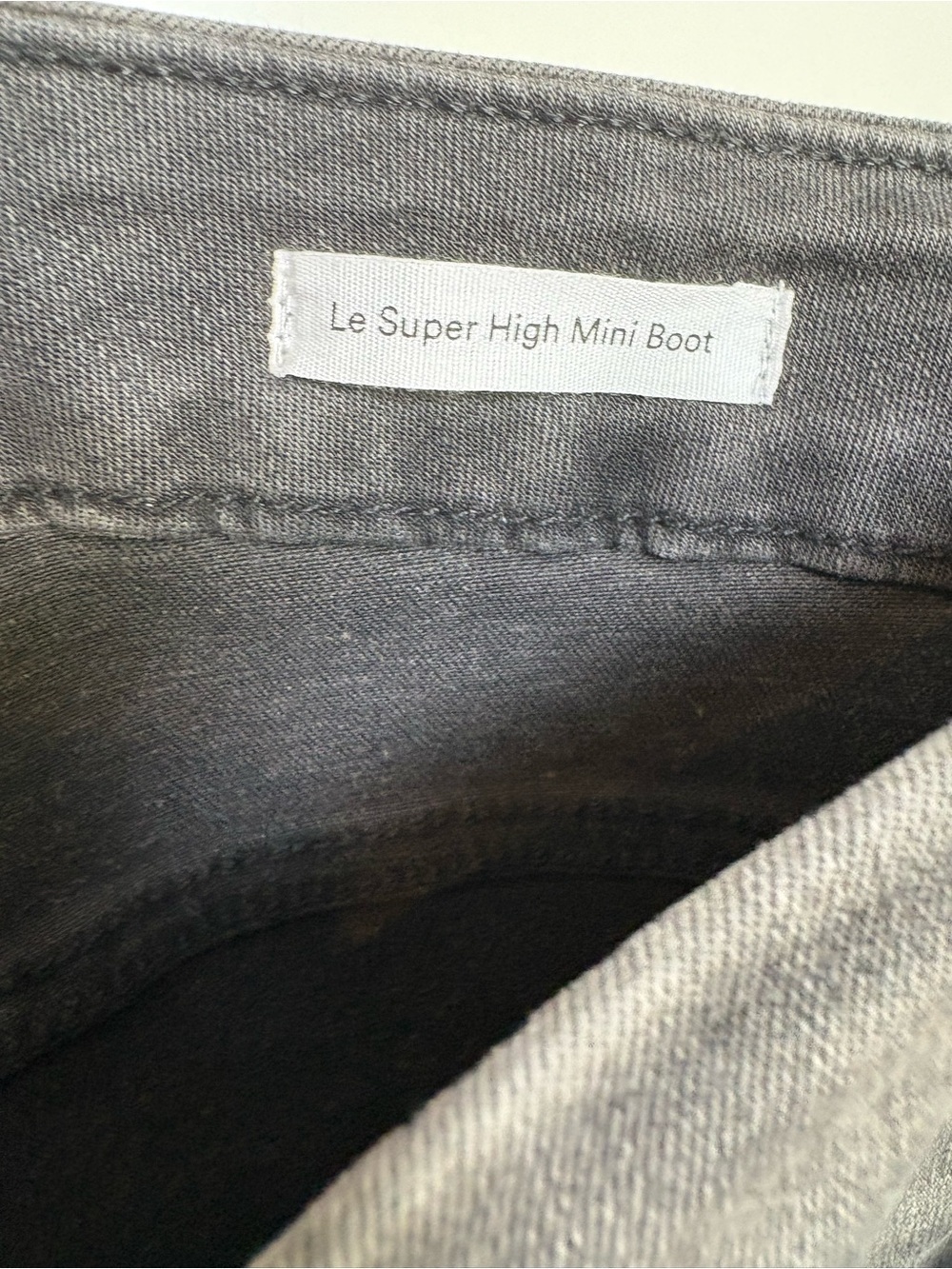Frame Le Super High Mini Boot Denim Jeans (29) - Picture 9 of 10